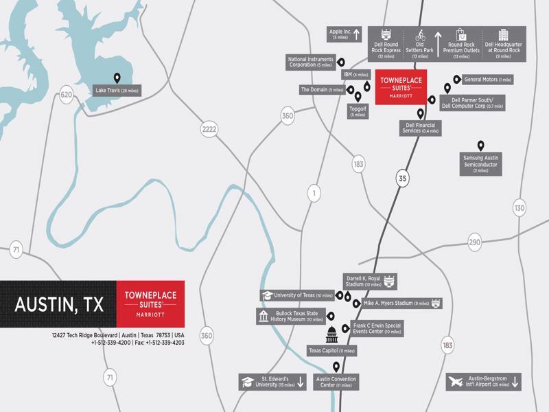 Towneplace Suites By Marriott Austin Parmer/Tech Ridge Buitenkant foto